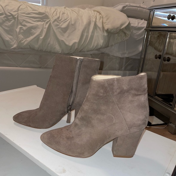 Taupe Booties - Picture 2 of 6